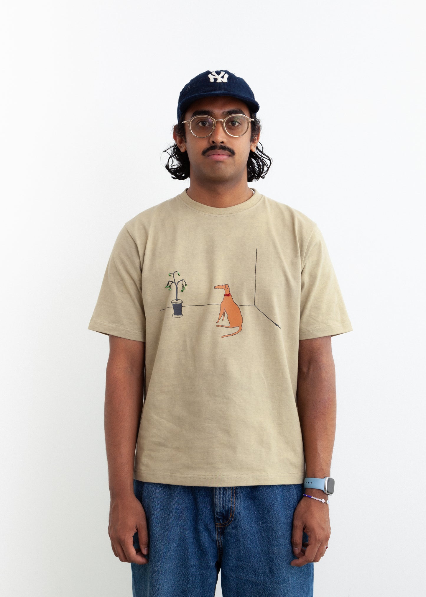 The Dog and Plant Tee
