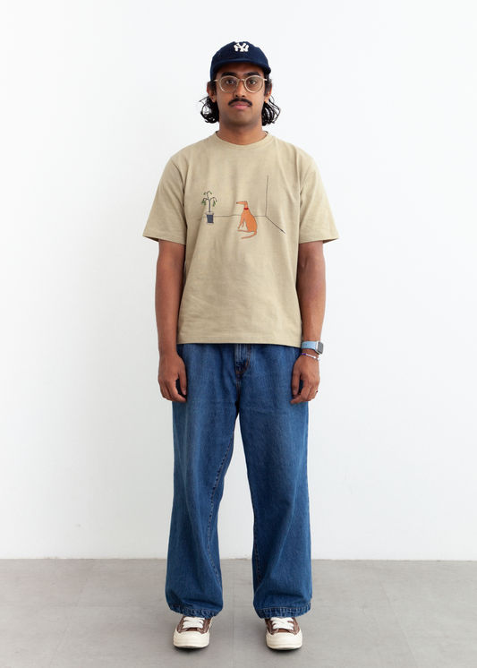 The Dog and Plant Tee